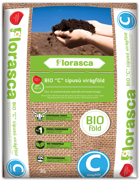 Florasca BIO C virágföld